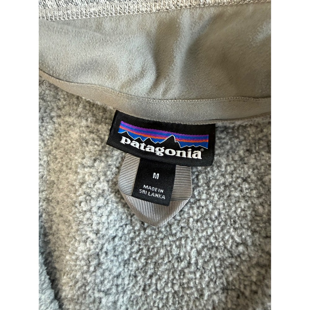 Patagonia Better Sweater 1/4 Zip Fleece Pullover Heather Grey Womens Medium - Picture 2 of 15